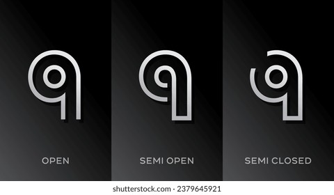 Set of letter Q logo icon design template elements