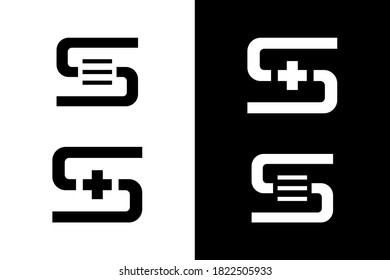 Conjunto de letras S concepto. Muy adecuado para diversos fines comerciales, también para ícono, símbolo y muchos más.