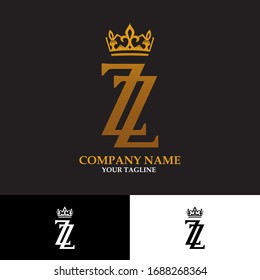 Set of Letter Z Trendy Design Logo Concept. Universal elegant vector sign design. Premium business logotype. Graphic alphabet symbol for corporate business identity