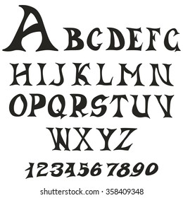 set of letters and numbers