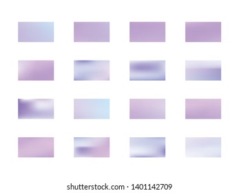 Set of light backgrounds. Illustration, color. Minimal hi-res and fresh. Blue color. Colorful new light.