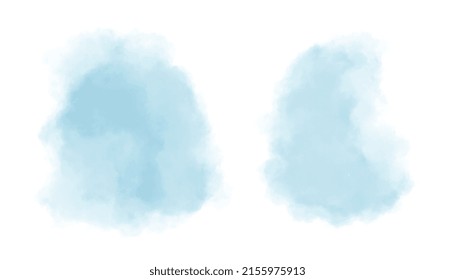 conjunto de fondo de efecto de textura de color azul claro