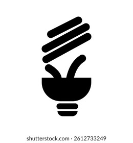 A set of light bulb icon on white background. Idea symbol. Electric lamp, light, innovation, solution, creative thinking, electricity. Outline, flat and colored style. Flat design.