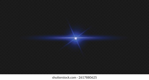 set of light effect, bright, glitter, sparkle, flash, shiny, flare, ray