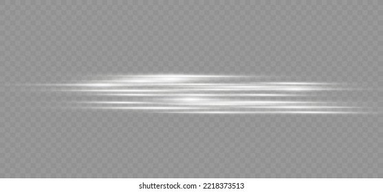  Set of light effects. Glare and flash. Bright beams of light. Glowing lines. Vector illustration.Dust. Christmas Flash.