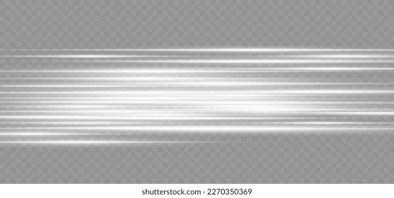  Set of light effects. Glare and flash. Bright beams of light. Glowing lines. Vector illustration.Dust. Christmas Flash.