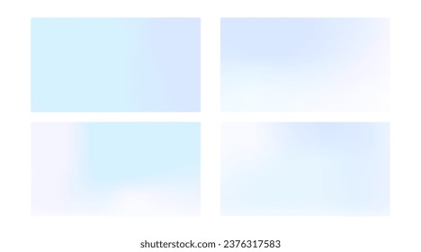 Set von hellneonfarbenen Hintergründen. Moderne, pastellfarbene Vektor-Design-Vorlage für Web und Druck.