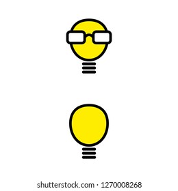 a set of lightbulb icons