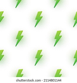 Set Lightning bolt dolts style. Thunder bolt, lighting strike expertise. Vector illustration.