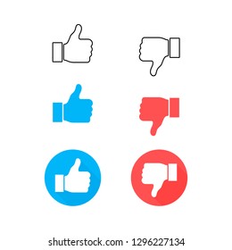 Set Like and Heart icon. Live stream video, chat, likes. Social media. Graphic design.