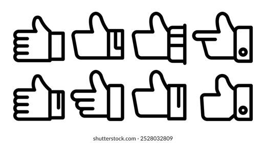 set like icon or logo design isolated sign symbol vector illustration. A collection of high quality black line style vector icons