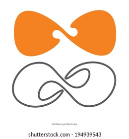 Set of limitless icons