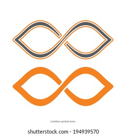 Set of limitless icons
