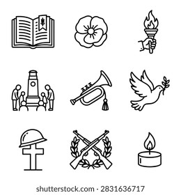 A set line art