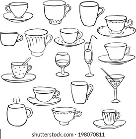 Cup Of Tea Drawing Easy - រូបភាពប្លុក | Images