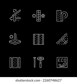 Establecer iconos de línea de aislamiento
