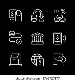 Establecer iconos de línea de pago