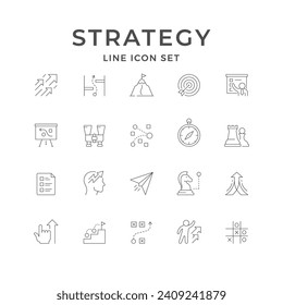 Zeilensymbole der Strategie festlegen