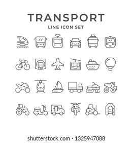 Zeilensymbole für den Transport festlegen