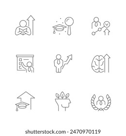 Establecer iconos de línea de upskill
