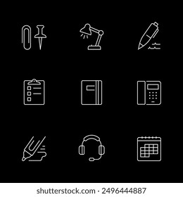 Set line icons of workspace