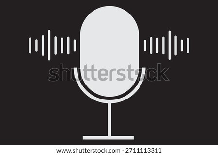 Set of line Microphone icons. Different variant podcast microphone. Karaoke mic web and mobile app icon. Voice, recording Studio Symbol collection. Logo template for many purpose. Vector illustration