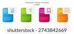 Set line MP4 file document, Microphone, Makeup mirror with lights and Music wave equalizer. Business infographic template. Vector