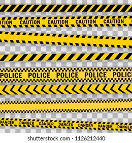 Set line on a 
transparent background Vector illustration 