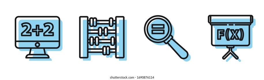 Set line Paper clip, Graph, schedule, chart, diagram, Graph, schedule, chart, diagram and Geometric figure Cube icon. Vector