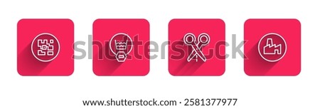 Similar – Image, Stock Photo Delicate shadows and red branches on a white wall