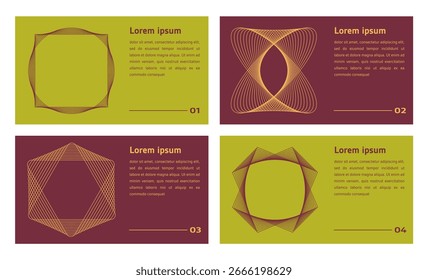 Conjunto de Formas de fluidos de onda de línea colección de formas negras líquidas abstractas geométricas circulares, diseño moderno para tarjeta, invitación, Fondo de pantalla, póster
