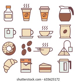 124,950 Coffee icon color Images, Stock Photos & Vectors | Shutterstock