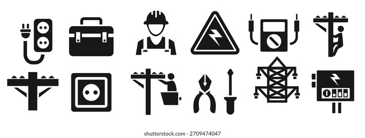 Lineman-Vektorgrafik