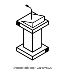 Set of Linguistics and Translation Linear Isometric Icons 

