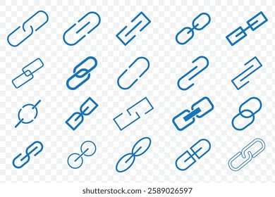 A set of Link flat icon Link icon, internet  symbol connect button  . 1176