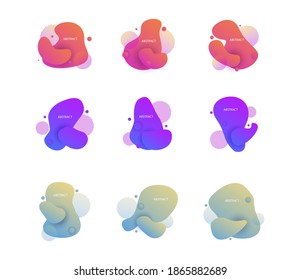 Set liquid background colorfull, good for your design