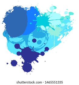 Set of liquid color abstract geometric shapes. Fluid gradient elements for minimal banner, logo, social post. Futuristic trendy dynamic elements. Abstract background. Eps10 vector.