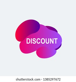 Set of Liquid Color Background Gradient
