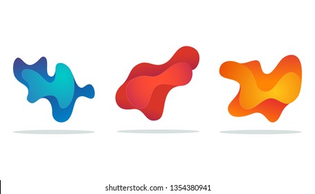 Set of Liquid Gradient Waves