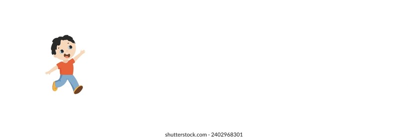 set of little boy playing vector poses cartoon