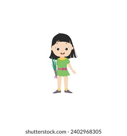 grupo de niños jugueteando con imágenes vectoriales