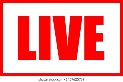 Set Live Exit Red On Air No en venta Señalización Etiqueta de Anuncio Pegatina Pegatina Vector EPS PNG Transparente Sin Fondo Clip Arte Vector EPS PNG 