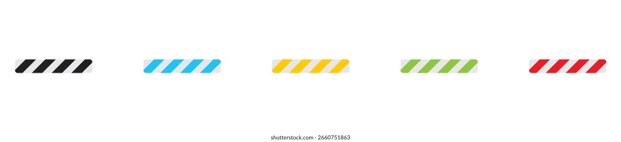 Set of loading bar icons, search vector illustration. Loading icon vector set. Collection of loading and buffering symbols for websites, app, logo. Progress load icons design. Vector illustration.