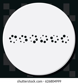 Set of loading process circular icon.