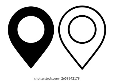 Set Location pin multiple styles	