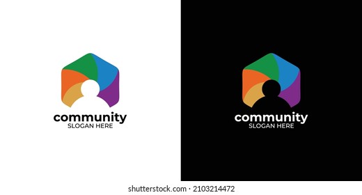 set logo community for company and agency