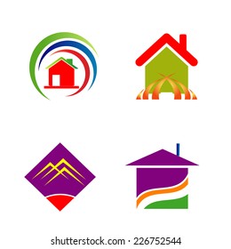 Set of logo for construction company 