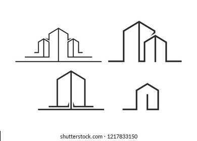 Set of Logo Design for Real Estate, Property and Construction, Set of Icon for Real Estate, Property and Construction 