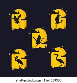 Set of Logo Design Template