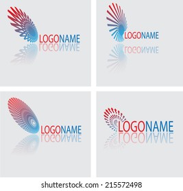 Set of logo designs
